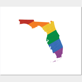 Florida Pride Posters and Art
